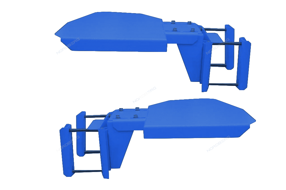 Кронштейн 150 16 000 (RAL 5005) для стенда C803 (для 4-стоечного подъемника, комплект)