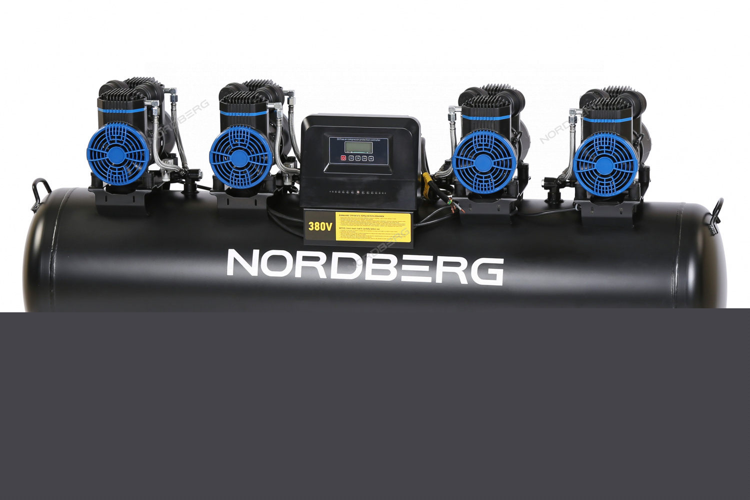 Компрессор безмасляный 380 В, ресивер 200 л, 1000 л/мин