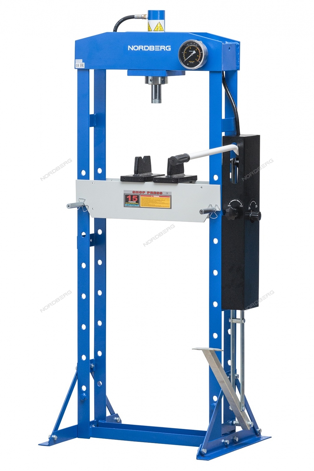 Пресс гидравлический, 15 т, ножной привод