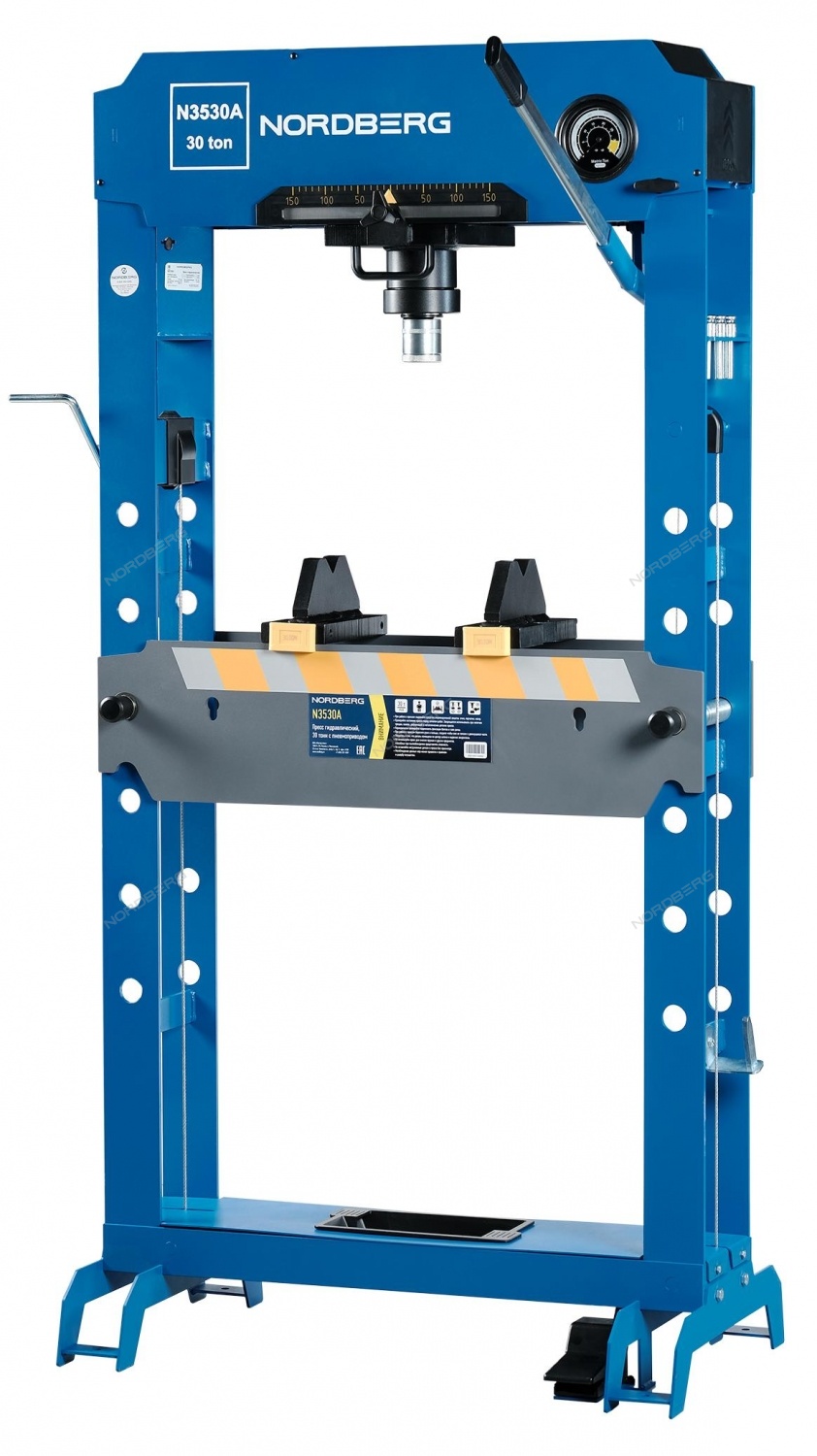 Пресс гидравлический, 30 т, пневмопривод