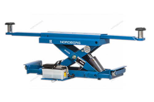 Траверса пневмогидравлическая, 2 т, для подъемников N634, 4445J, 4450J, синяя