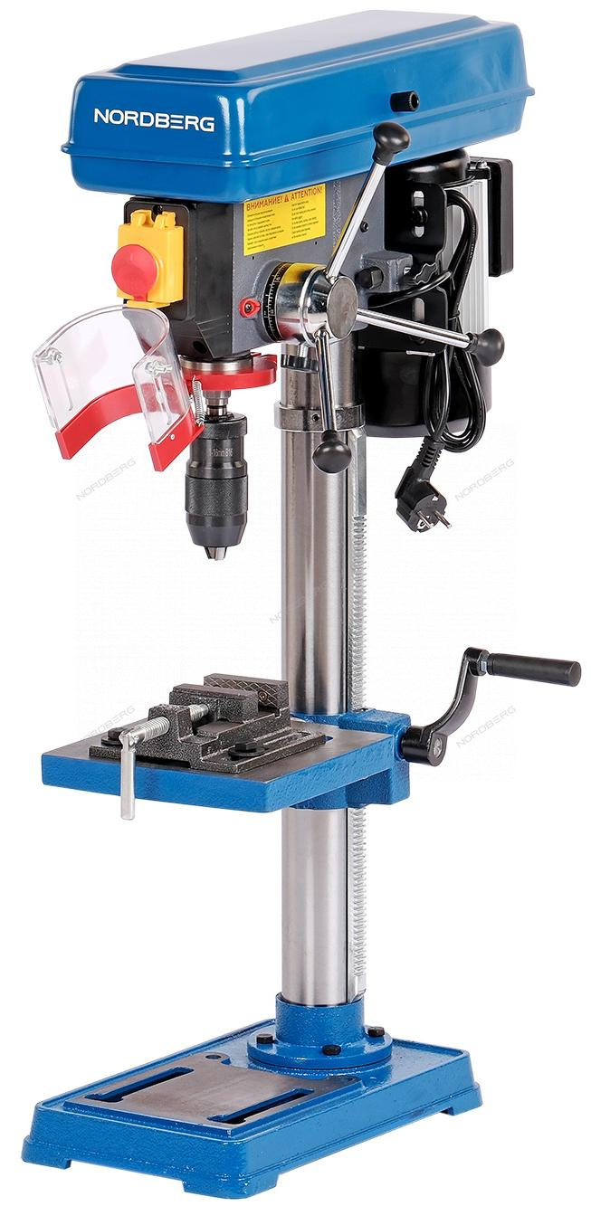 Станок сверлильный с тисками, 450 Вт, 16 мм, 12 скоростей