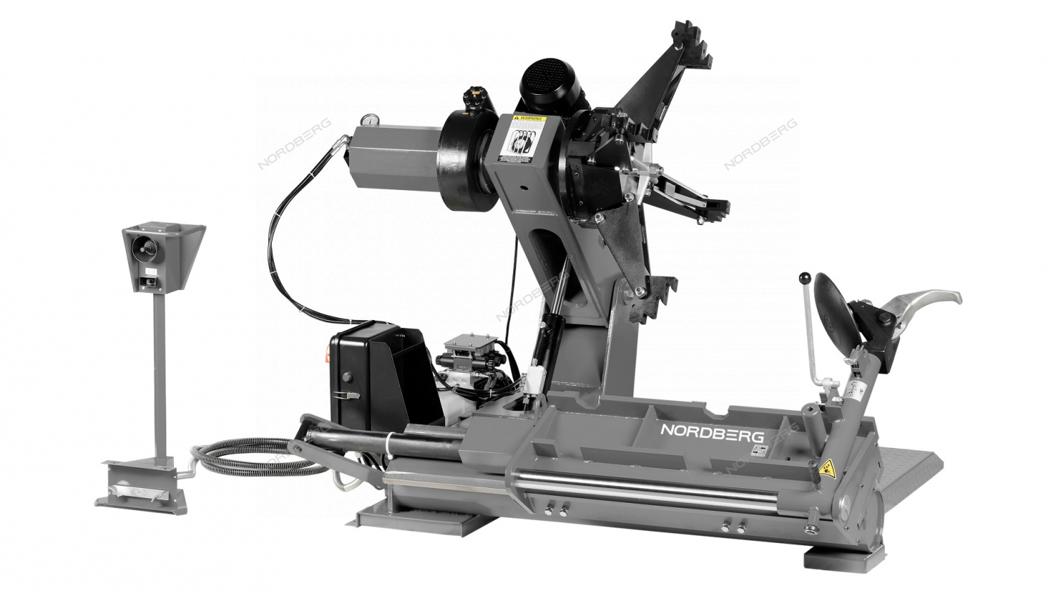 Станок шиномонтажный для грузовых машин, двухскоростной, 380 В, серый