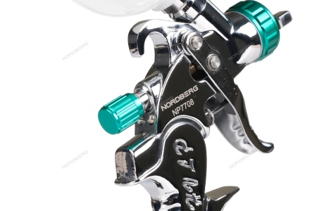 Миникраскопульт HVLP с верхним бачком, сопло 0,8 мм