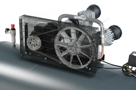 Компрессор поршневой с ременной передачей 380 В, ресивер 500 л, 950 л/мин