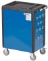 Тележка инструментальная профессиональная (синяя)
