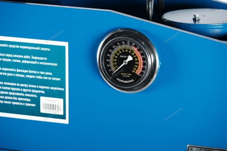 Пресс гидравлический, 100 т, пневмопривод