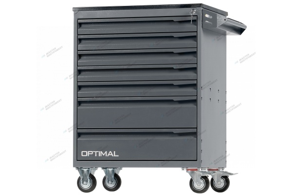 Тележка инструментальная, 7 выдвижных ящиков /OPTIMAL-NT117/
