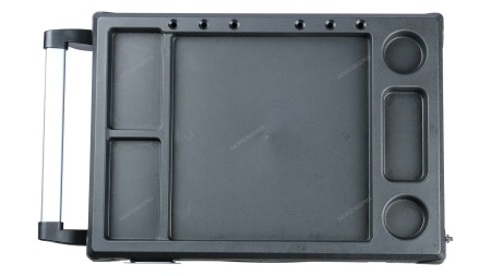 Тележка инструментальная с системой защиты от опрокидывания (серая)