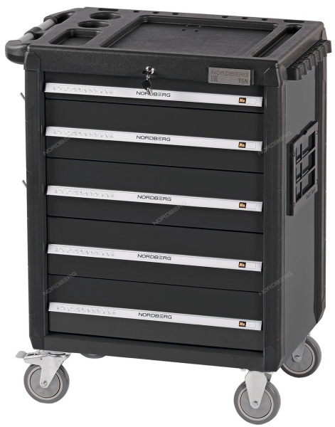 Тележка инструментальная профессиональная (серая)