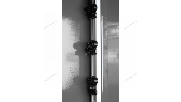 Тележка инструментальная, 7 выдвижных ящиков, с системой защиты от опрокидывания, серая