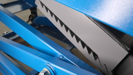 Подъемник ножничный 3,5т, с встроенными адаптерами для SUV авто, 380В (синий) (ст.арт. N631-3,5 )