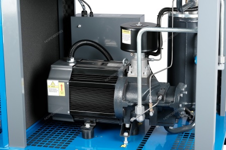Компрессор винтовой, 11 кВт, 1450 л/мин, 10 бар, ресивер 500 л, осушитель