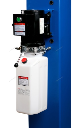 Подъемник 2-стоечный 4 т, 380 В, синий