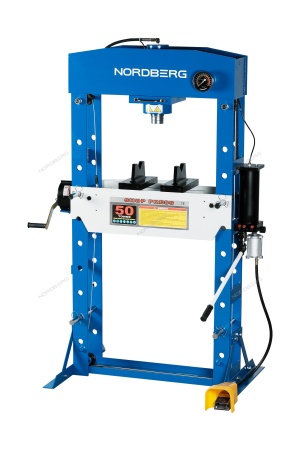 Пресс гидравлический, 50 т, пневмоуправление