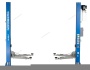 Подъемник двухстоечный 4 т, с электростопорами, 220 В, синий