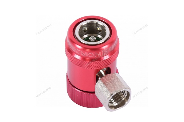 Муфта быстросъемная R134a высокое давление, красная