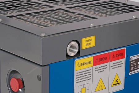 Компрессор винтовой, 7,5 кВт, 10 бар, 960 л/мин, без ресивера