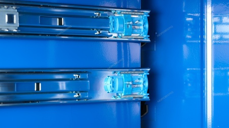 Тележка инструментальная с системой защиты от опрокидывания (серая)