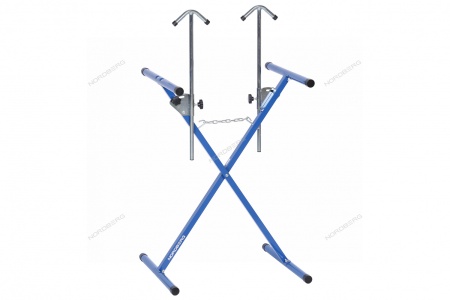 Стенд для покраски деталей Х-образный с регулируемыми держателями