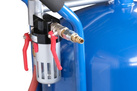 Установка пескоструйная, бак для песка, 74 л