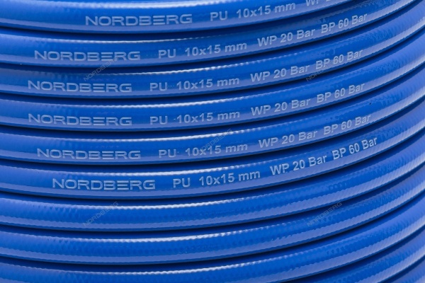 Шланг воздушный ПУ диам. 10х15мм 1 пог. м (в бобине 100м)