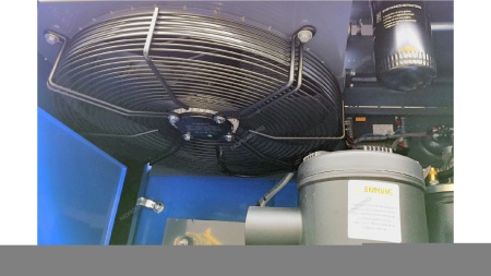 Компрессор винтовой, 11 кВт, 10 бар, 1550 л/мин, ресивер 410 л, осушитель