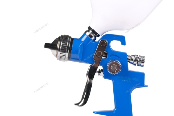 Краскопульт HVLP с верхним бачком, сопло 2 мм