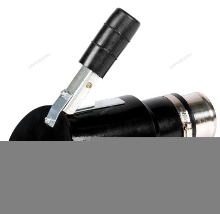 Насадка резиновая овальная наклонная на шланг D=75 мм