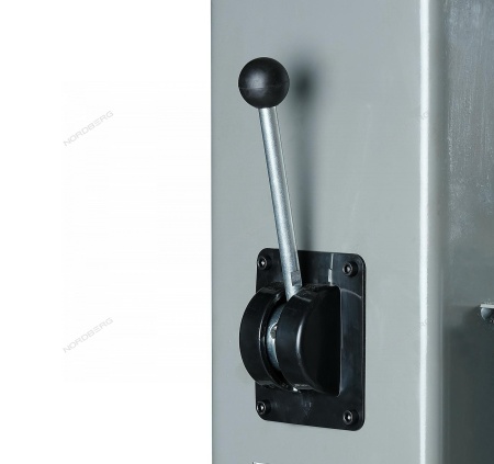 Подъемник 380V 2х стоечный 5т с верхней синхронизацией (серый)