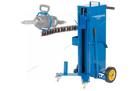 Тележка-держатель с цепью для пневмогайковерта 1''