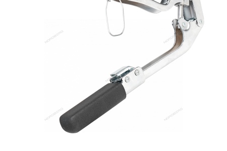 Шприц плунжерный для густой смазки, с телескопической ручкой, 400 мл