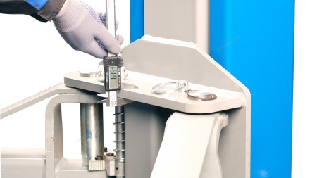 Подъемник 2-стоечный 4 т, 380 В, синий