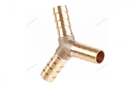 Тройник Y-образный - елочка диам. 10 мм