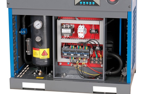 Компрессор винтовой, 7,5 кВт, 10 бар, 960 л/мин, без ресивера