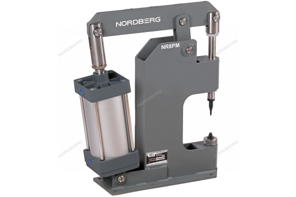 Пневматический станок для заклепки тормозных колодок, цилиндр 160 NORDBERG NR8PM
