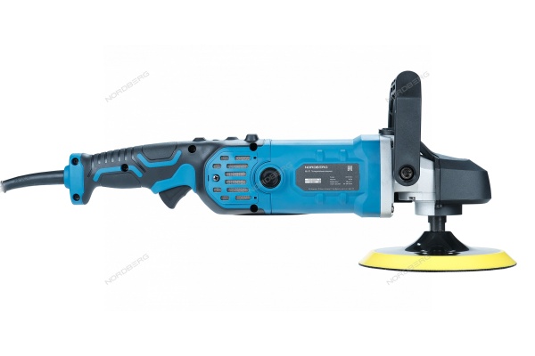 Полировальная машинка, диск 180 мм, 600-3500 об/мин