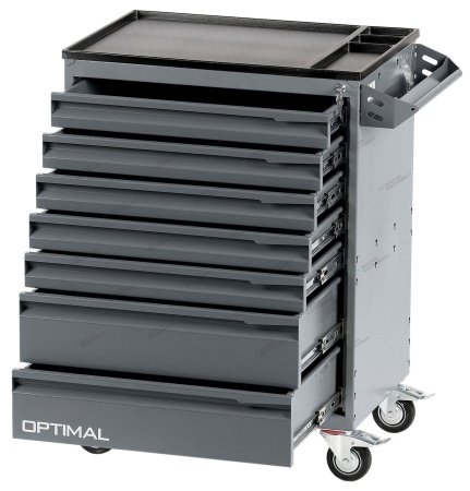 Тележка инструментальная, 7 выдвижных ящиков