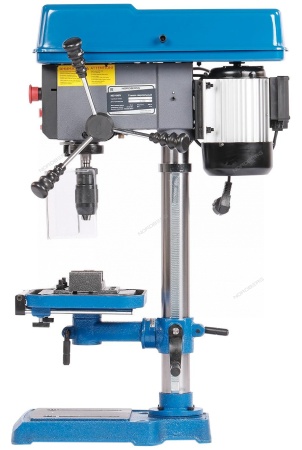 Станок сверлильный с тисками, 500 Вт, 16 мм, вариатор скорости