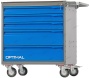 Тележка инструментальная, 5 выдвижных ящиков /OPTIMAL-NT125/
