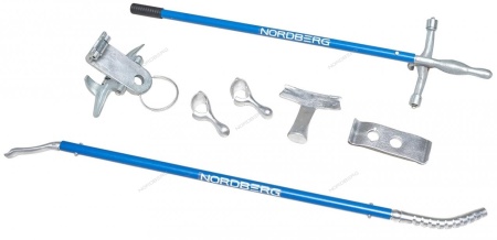 Приспособление для демонтажа грузовых шин (полный набор)