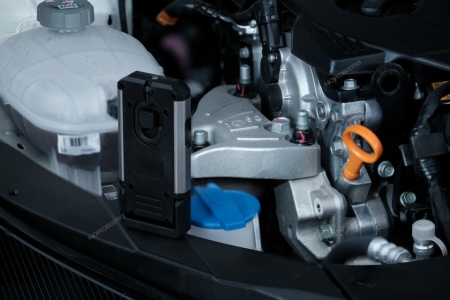 Фонарь светодиодный, аккумуляторный, с бесконтактным зарядным устройством