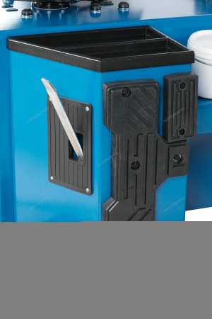 Станок шиномонтажный 380V автомат, 2х скоростн, зажимы 16-30" (синий)