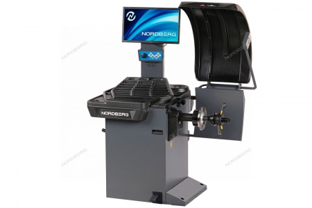 Станок балансировочный автоматический с дисплеем, серый