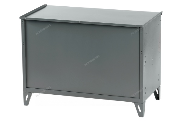 Верстак слесарный 3-х тумбовый, 2 створки /OPTIMAL-NW302/