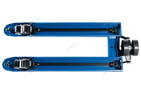 Тележка складская гидравлическая 2,5 т, с ПУ колесами