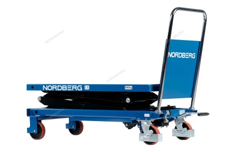 Стол подъемный гидравлический 680 кг, двойные ножницы