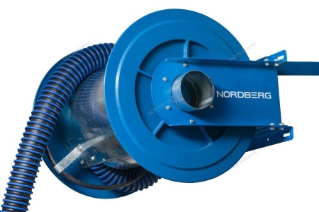 Катушка для сбора выхлопных газов под шланг D=75мм