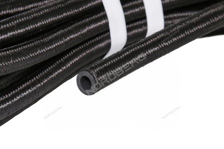 Шланг топливный резиновый в оплетке 10х15 мм, 1 пог. м (бухты по 10м и 15м)