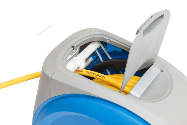 Шланг воздушный на катушке гибридный ПВХ диам. 9,5х15,5 мм, 30+2 м